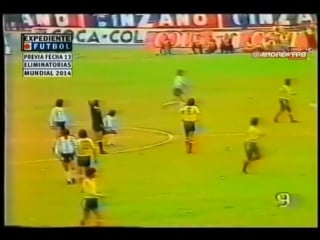 Argentina 1 0 colombia | fecha 4 | eliminatorias méxico 1986