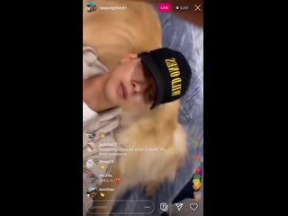 200321 lee jung shin instagram live