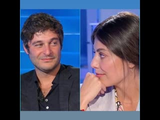 Alessandra mastronardi e lino guanciale a #domenicain