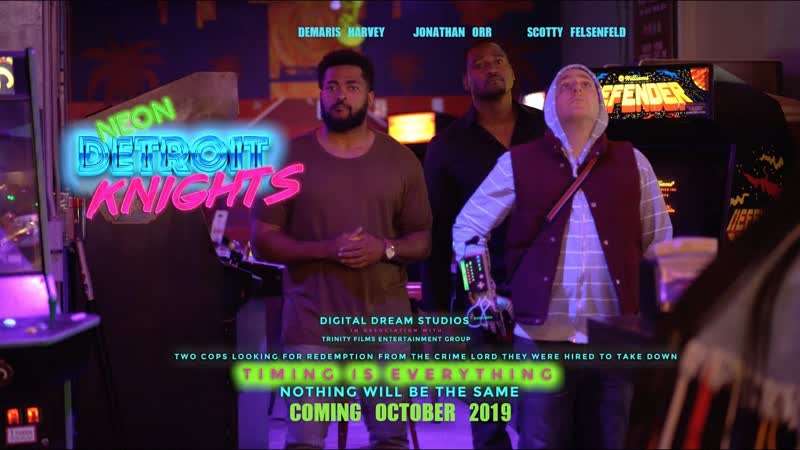 Неоновые рыцари детройта (2019) neon detroit knights