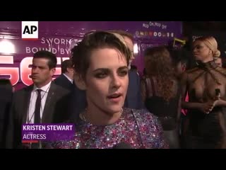 Ap kristen stewart 'we're taking on the patriarchy' ca premiere 11/11