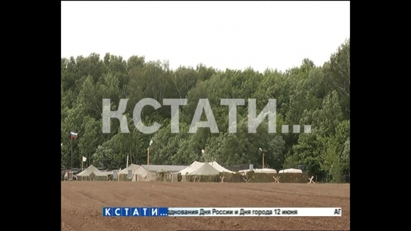 Загадочная воинская часть выросла в полях кстовского района