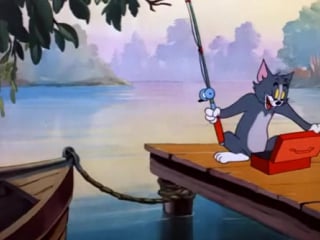 027 cat fishin (1947)