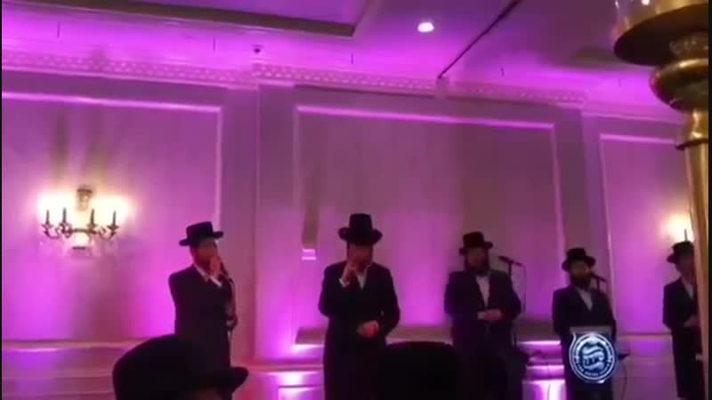 Watch avrum mordiche schwarts and dovi meisels sing גראמען at the bar mitsva from shulem sall