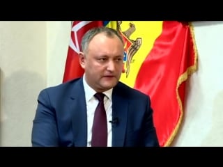 Interviu cu igor dodon "noi suntem vecini, suntem fraţi, însă fiecare la casa lui"