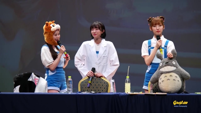 [직켐 fancam] 180407 오마이걸(oh my girl) 바나나 알러지 원숭이 팬사인회(fan sign event) full version