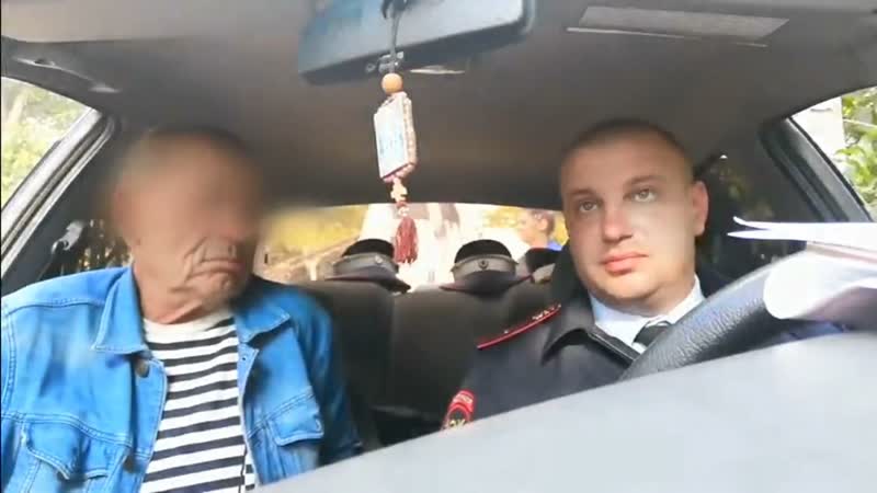 Оскорбления и угрозы в адрес инспектора дпс