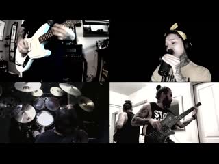 Alex lopez (porn silence), tatiana shmayluk and eugene abdukhanov (jinjer) territorial pissings (nirvana cover)