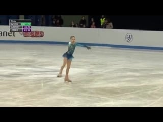 Alexandra trusova fs 2018 (4s and 4t) histoty maker