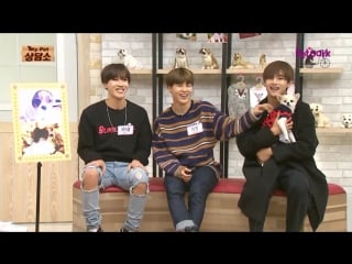 [show] 151111 j hope, jimin and v @ my pet clinic 1/3