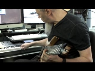 Jordan rudess 1'st 8 string druzkowski guitar experience