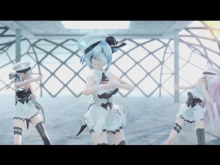 [mmd] ライアーダンス liar dance (miku,haku,luka)『4kuhd』