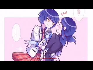 Edit marinette dupan chen and kagami tsurugi || cafe jelatina
