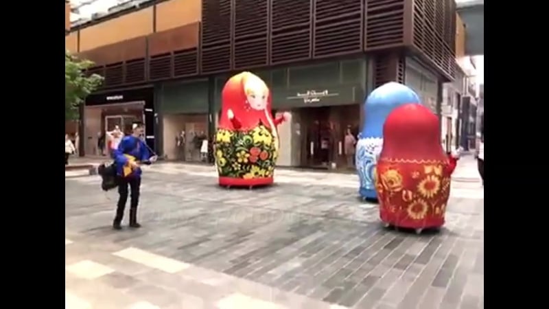 Шоу "русские матрешки" от "примерошоу" интерактивная программа в русском стиле "ростовые матрешки" от творческой команды примеро