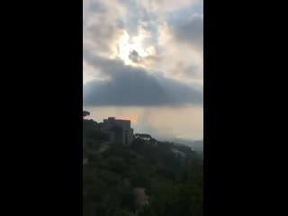 Beirut explosion, lebabon aug / 4th / 2020 ca 10 km from the explosion #3