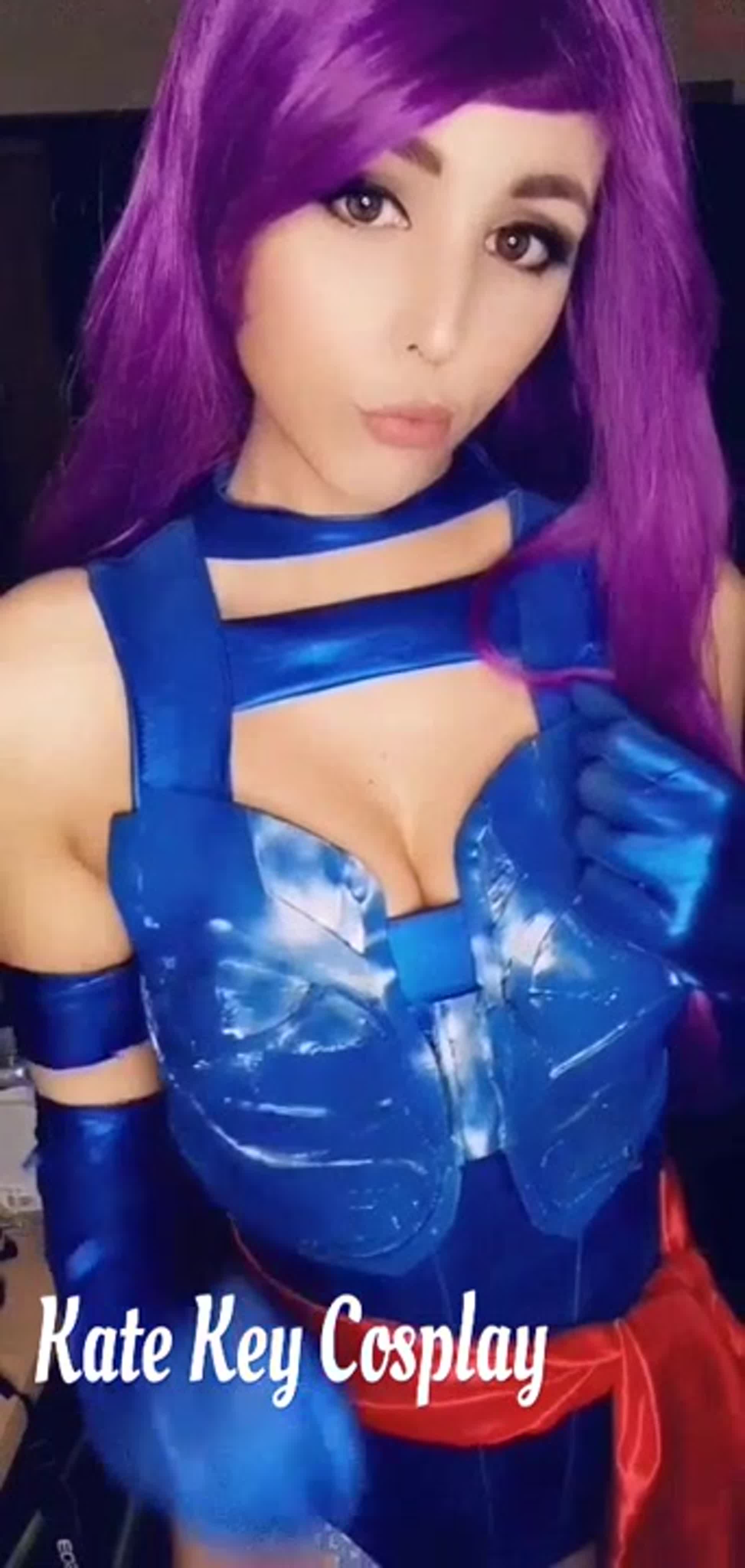 Pyslocke cosplay by kate key (self) ❤️ watch online