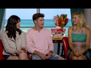 Zac efron is shocked by ‘baywatch’ co star kelly rohrbach youtube