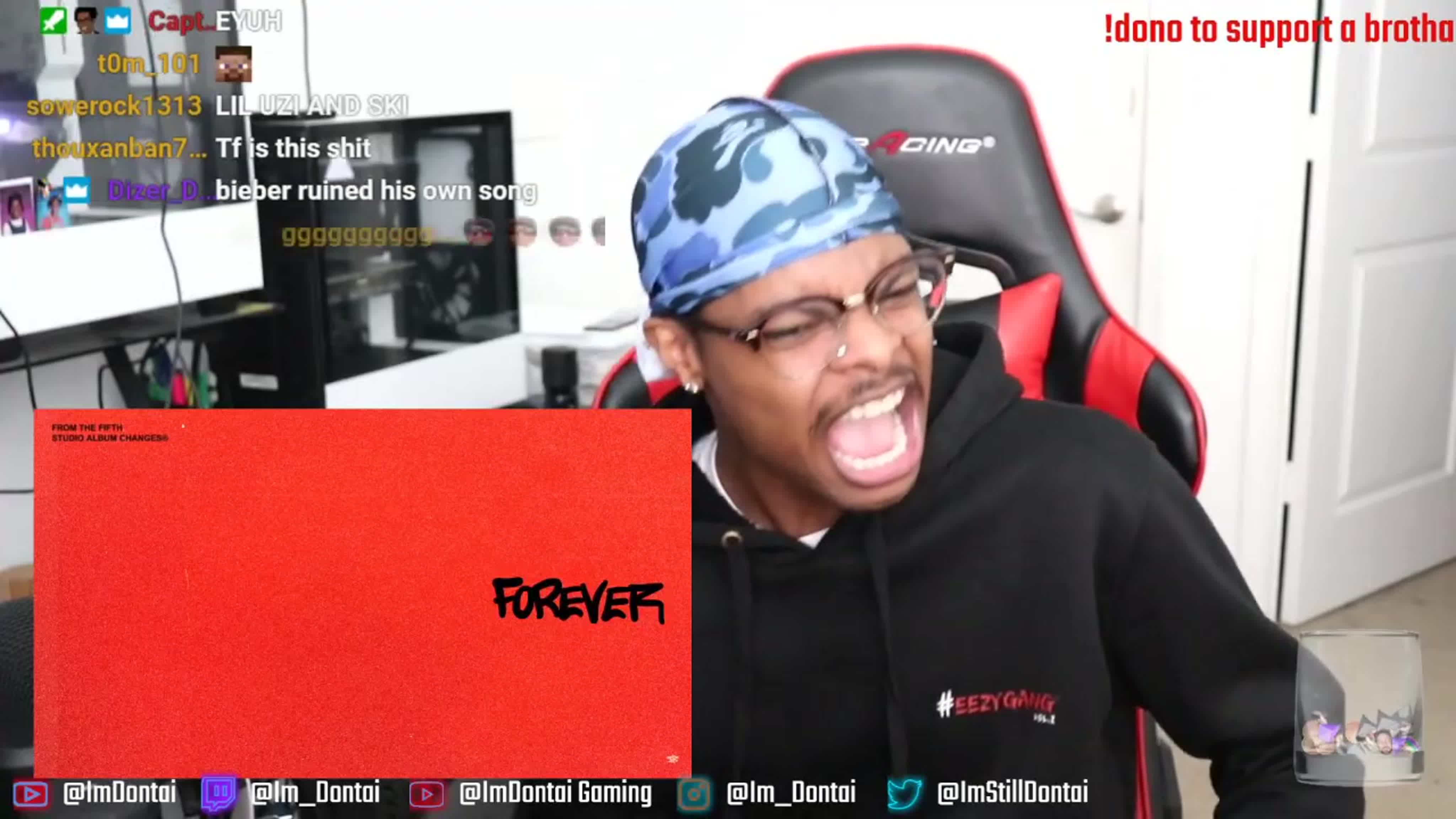 Imdontai reacts to justin bieber forever (feat post malone & clever) watch  online