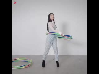 Yooa and hulahoops