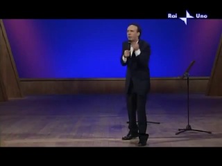 Benigni parla della cultura italiana