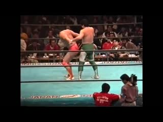 Mitsuharu misawa vs kenta kobashi (ajpw champion carnival 1993 tag 15)
