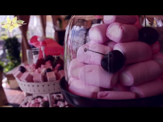 Backstage свадьбы "wine strawberry ice"