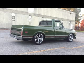 This sequoia green 1972 c10 has the right vibe hot rod network