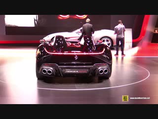 2019 ferrari monza sp2 turnaround 2018 paris motor show