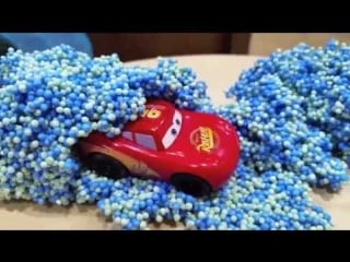 #21 mashinki v zavale i telepuzik, cars filled up, carros cheio, teletubbies