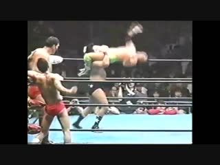 Masanobu fuchi/yoshinari ogawa/masao inoue vs giant baba/satoru asako/kentaro shiga [jip]