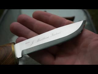 Marttiini knives of finland brown wolf skinner review great budget hunting knife