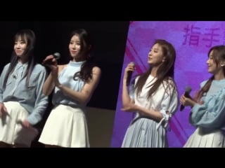 [180616] lovelyz charade game + punishment @ «asia fan meeting in hong kong»