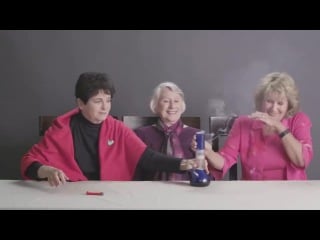 Juicy j x grandmas smoking weed for the first time