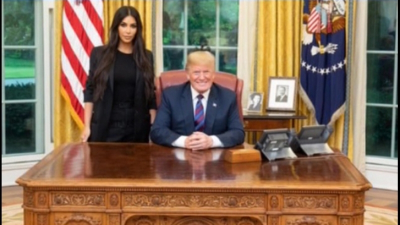 О тюрьме и молодые трамп поговорил с ким кардашьян