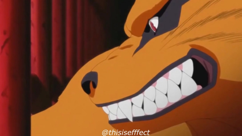 Naruto and kurama | @thisisefffect