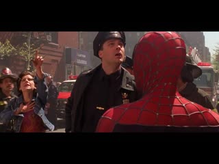 Spider man 1 (2002) "save my baby please!" scene (человек паук 2)