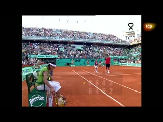 Nadal vs federer edit 4º set semis roland garros 2005 vlc record 2020 06 04 06h11m14s tdp fhd tdt edit