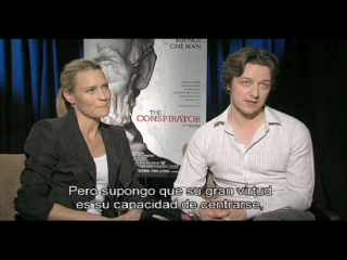 La conspiración – entrevista a james mcavoy y robin wright