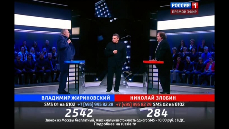 Поединок с владимиром соловьевым владимир жириновский против николая злобина выпуск №121 (2016 02 18)