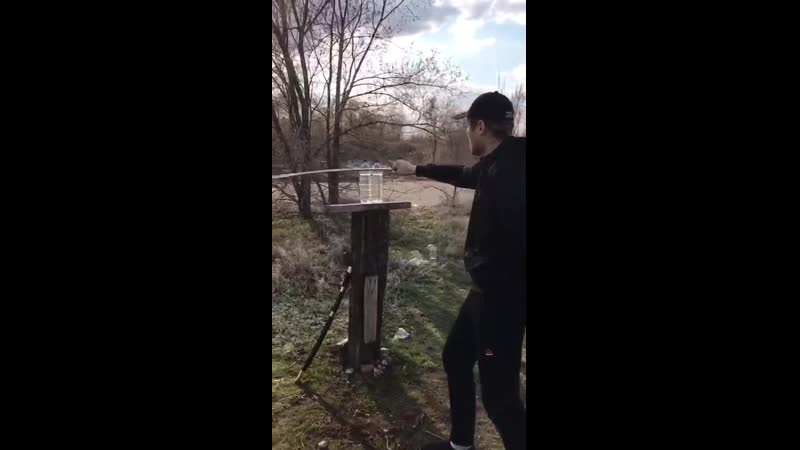 Шашка ккв в действии