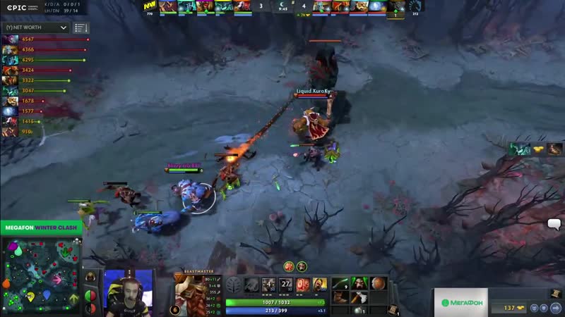 Natus vincere vs team liquid, megafon winter clash, bo5, game 1 [maelsorm ns]