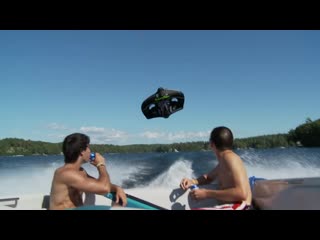 Wcgw if you ride a flying fucking inflatable raft