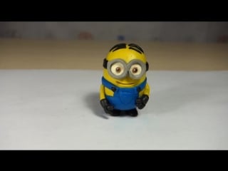 Лепим миньона из пластилина minion made of clay