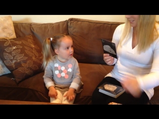 3 year old brielle recites the periodic table of elements! mp4