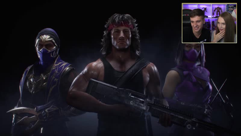 [igoryao] новые персонажи в mortal kombat 11! милина \ рейн \ рэмбо! kombat pack 2