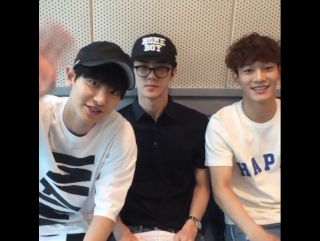 150623 choi hwajung's powertime instagram video update chanyeol sehun chen