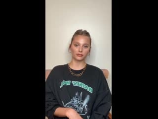 Valentina zenere instagram live (9/5/2020) llamando a fans