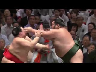 Onosho vs chiyotairyu aki 2017, makuuchi day 9