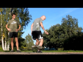 Уроки футбэга базовые дриллы / basic footbag drills by anssi sundberg and jay boychuk