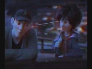 ↬ big hero 6 ; tadashi & hiro